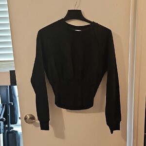 Victoria's Secret Black Knit Top